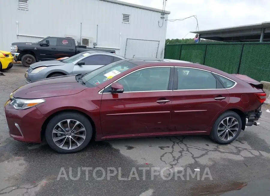 TOYOTA AVALON 2017 vin 4T1BK1EB3HU256653 from auto auction Iaai