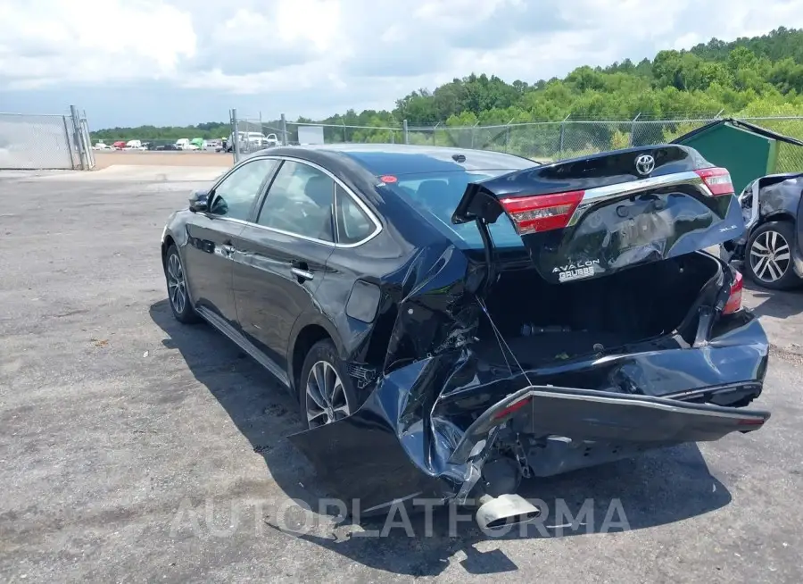 TOYOTA AVALON 2016 vin 4T1BK1EB6GU219045 from auto auction Iaai