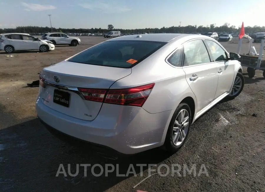 TOYOTA AVALON 2015 vin 4T1BK1EBXFU164758 from auto auction Iaai