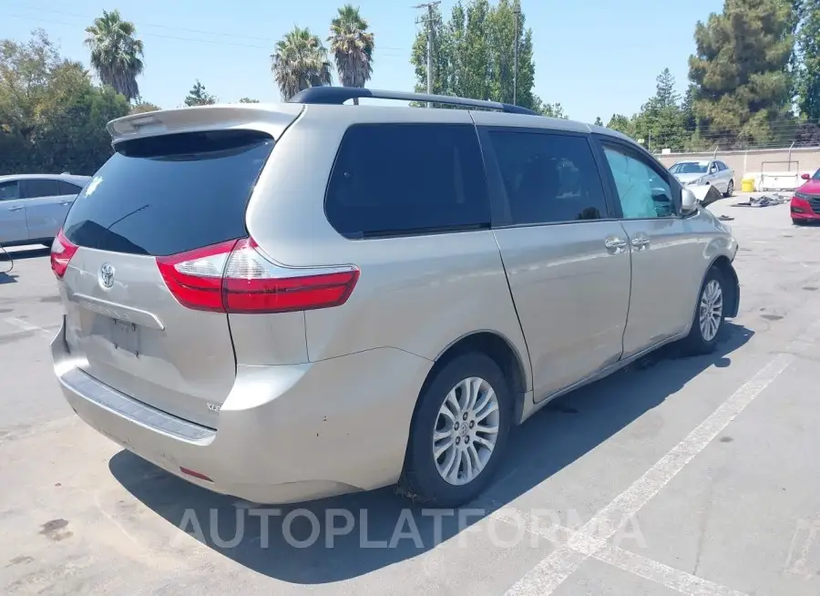 TOYOTA SIENNA 2015 vin 5TDYK3DC7FS553141 from auto auction Iaai