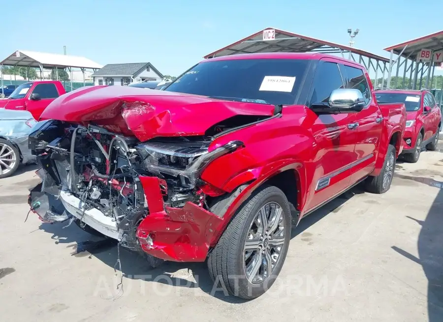 TOYOTA TUNDRA HYBRID 2023 vin 5TFVC5DB6PX027808 from auto auction Iaai