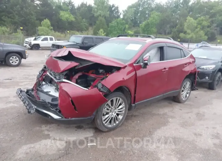 TOYOTA VENZA 2022 vin JTEAAAAH9NJ103572 from auto auction Iaai