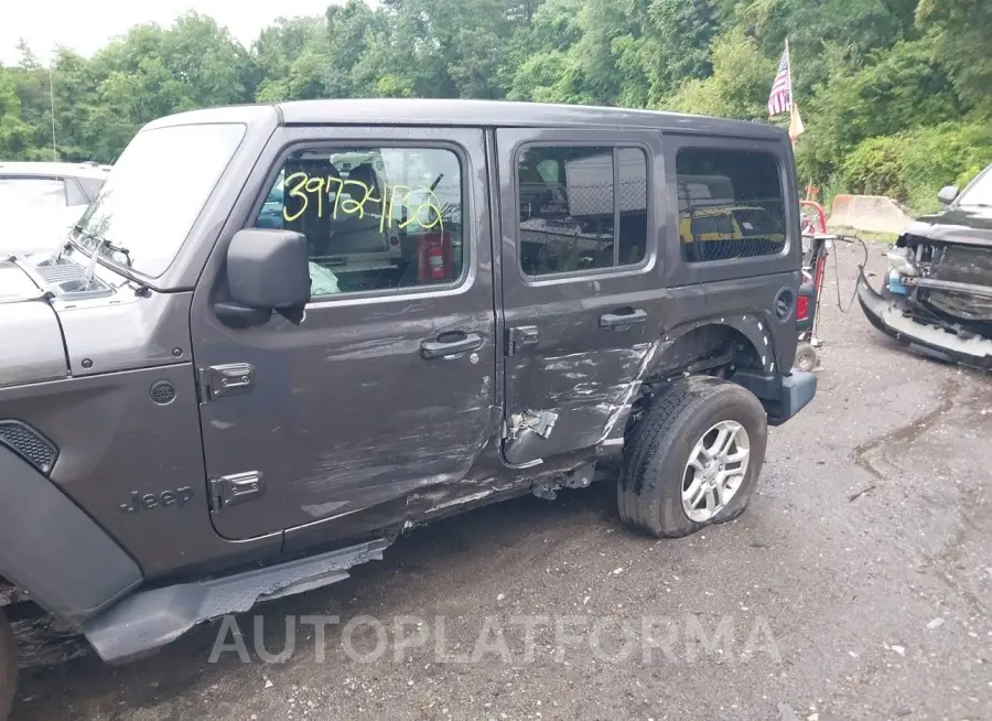 JEEP WRANGLER UNLIMITED 2021 vin 1C4HJXDG5MW815541 from auto auction Iaai