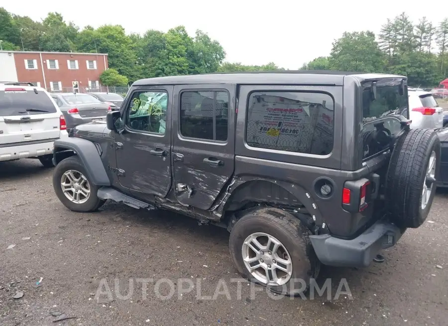 JEEP WRANGLER UNLIMITED 2021 vin 1C4HJXDG5MW815541 from auto auction Iaai