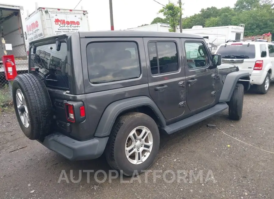 JEEP WRANGLER UNLIMITED 2021 vin 1C4HJXDG5MW815541 from auto auction Iaai