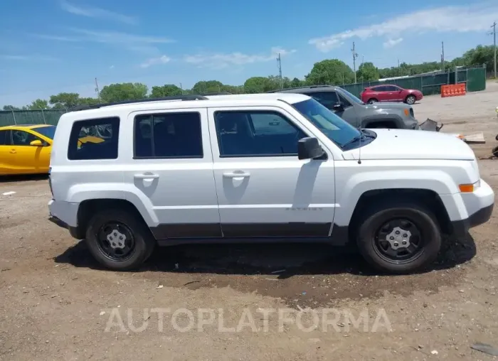 JEEP PATRIOT 2017 vin 1C4NJPBA1HD150060 from auto auction Iaai