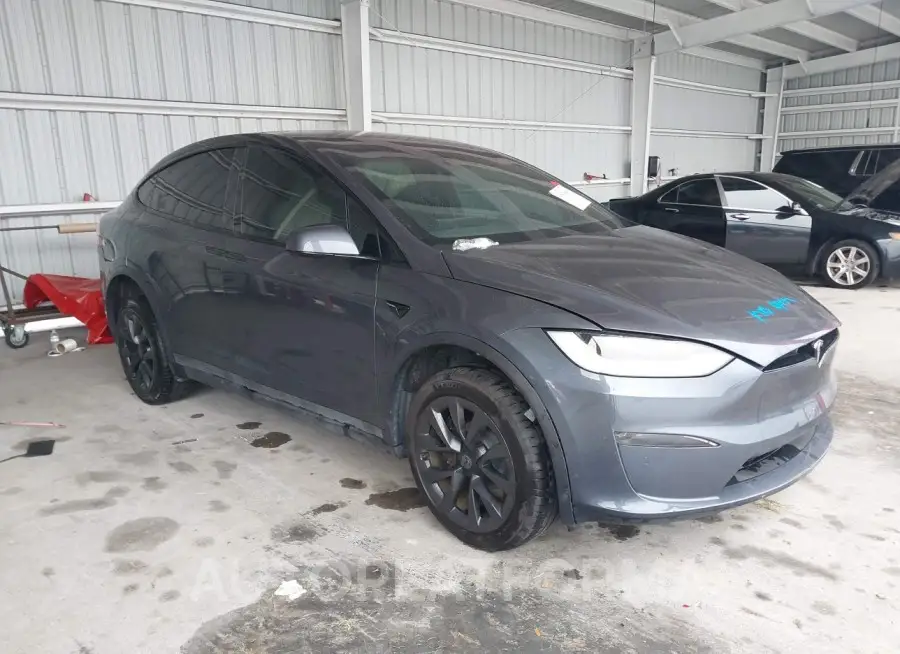 TESLA MODEL X 2022 vin 7SAXCBE60NF331980 from auto auction Iaai