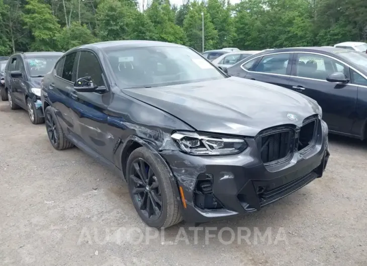 BMW X4 2024 vin 5UX43DT00R9T69671 from auto auction Iaai