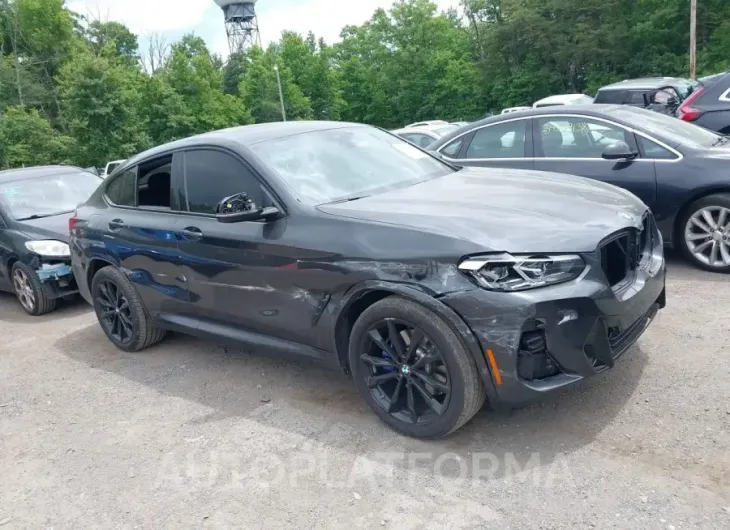 BMW X4 2024 vin 5UX43DT00R9T69671 from auto auction Iaai