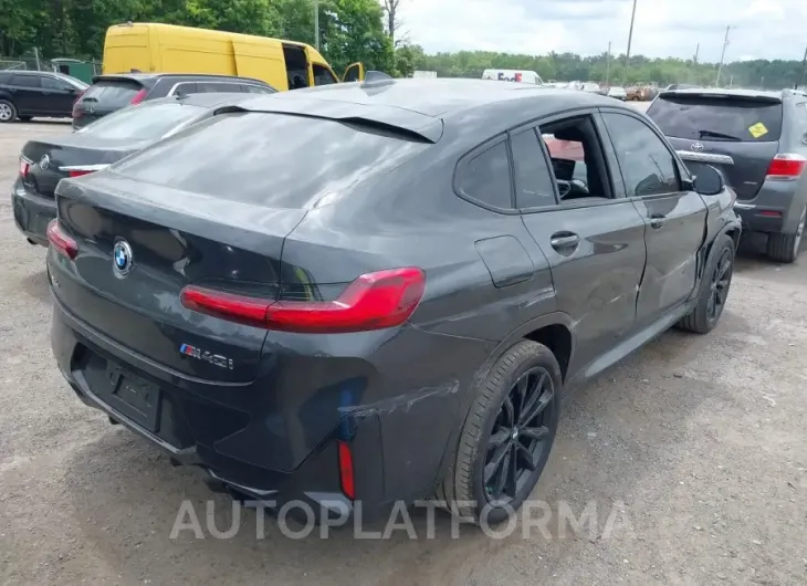 BMW X4 2024 vin 5UX43DT00R9T69671 from auto auction Iaai