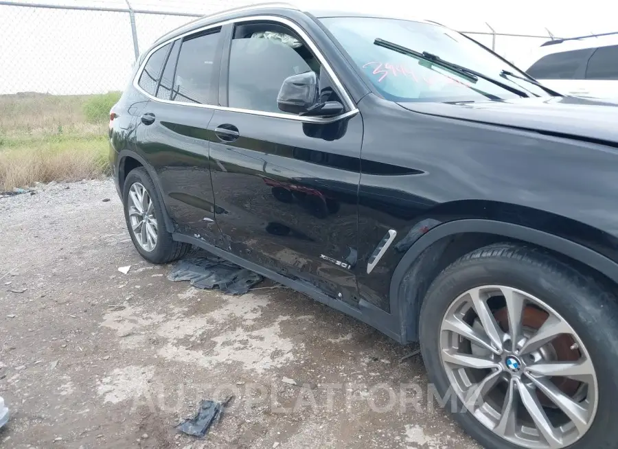 BMW X3 2018 vin 5UXTR9C5XJLC79344 from auto auction Iaai