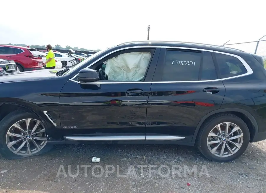 BMW X3 2018 vin 5UXTR9C5XJLC79344 from auto auction Iaai