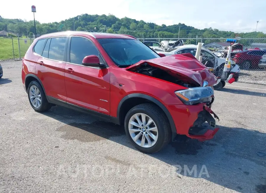 BMW X3 2017 vin 5UXWX9C58H0T14118 from auto auction Iaai