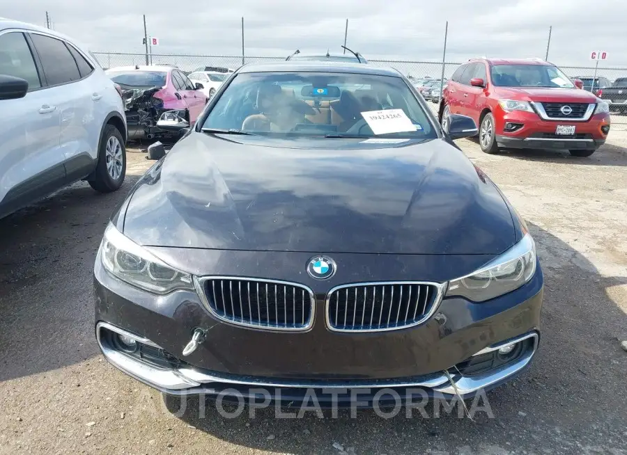 BMW 430I 2018 vin WBA4W3C54JAC97388 from auto auction Iaai