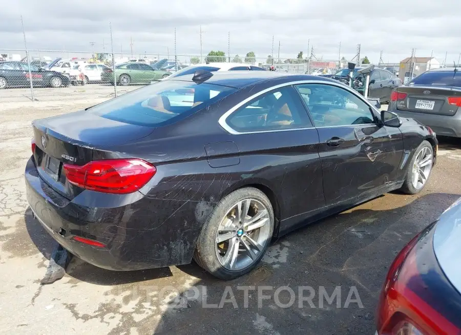 BMW 430I 2018 vin WBA4W3C54JAC97388 from auto auction Iaai