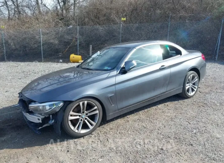 BMW 430I 2018 vin WBA4Z1C59JEC60728 from auto auction Iaai