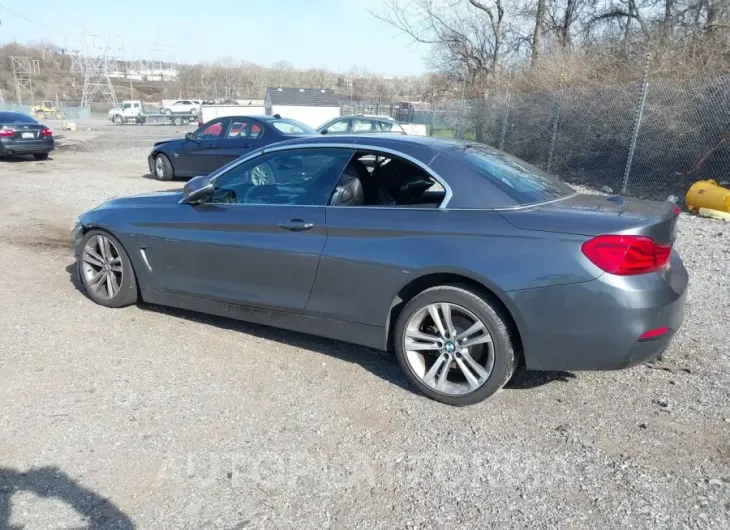 BMW 430I 2018 vin WBA4Z1C59JEC60728 from auto auction Iaai