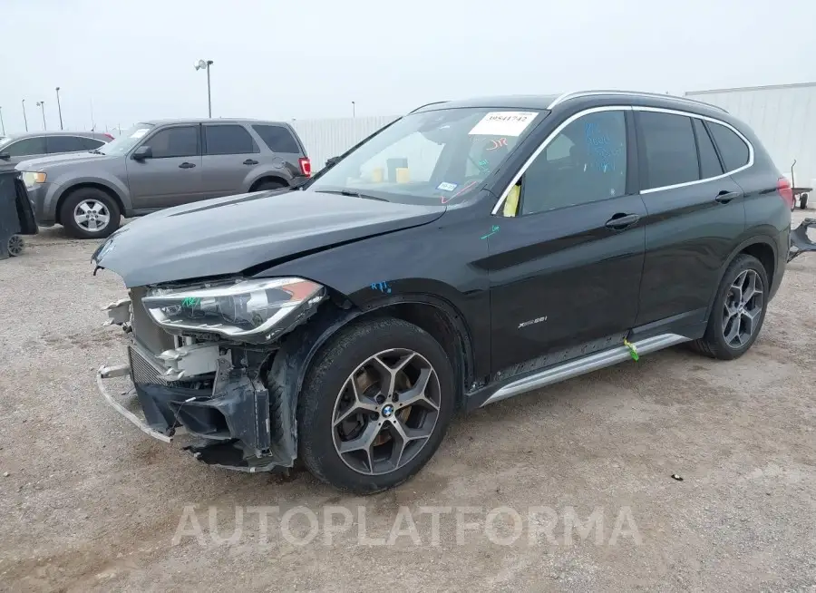 BMW X1 2016 vin WBXHT3Z37G4A49651 from auto auction Iaai