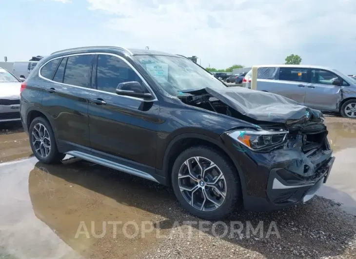 BMW X1 2022 vin WBXJG7C08N5V38205 from auto auction Iaai