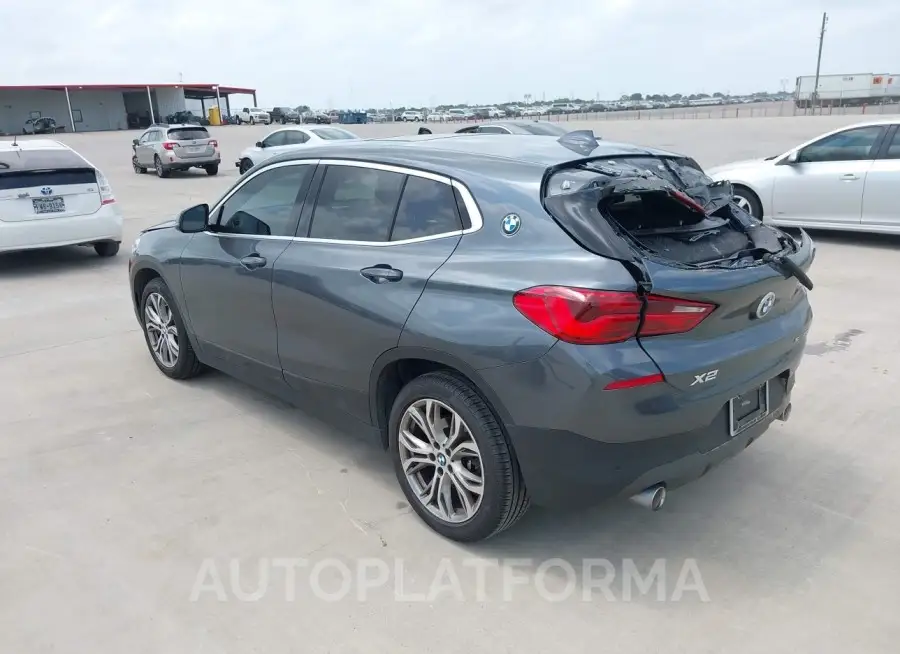 BMW X2 2020 vin WBXYH9C03L5N93598 from auto auction Iaai