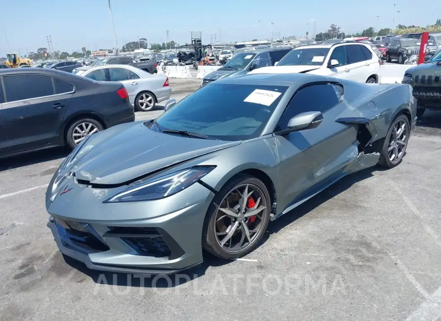 CHEVROLET CORVETTE STINGRAY 2022 vin 1G1YA2D42N5116084 from auto auction Iaai