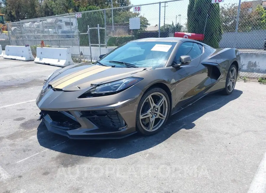 CHEVROLET CORVETTE STINGRAY 2021 vin 1G1YB2D40M5110151 from auto auction Iaai