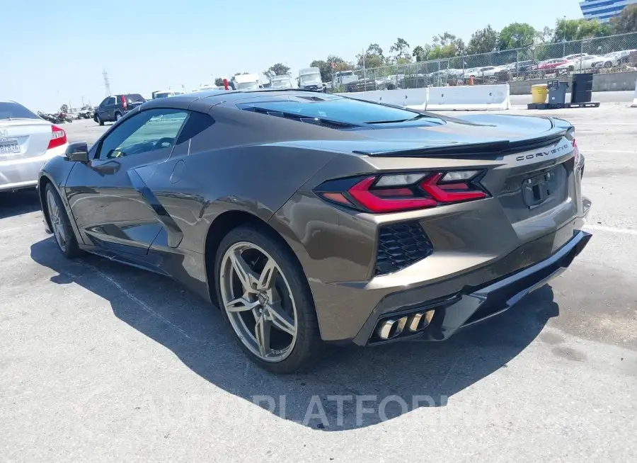 CHEVROLET CORVETTE STINGRAY 2021 vin 1G1YB2D40M5110151 from auto auction Iaai