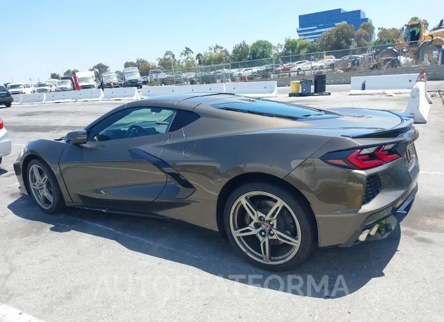 CHEVROLET CORVETTE STINGRAY 2021 vin 1G1YB2D40M5110151 from auto auction Iaai