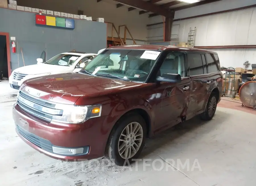 FORD FLEX 2015 vin 2FMHK6C81FBA18253 from auto auction Iaai