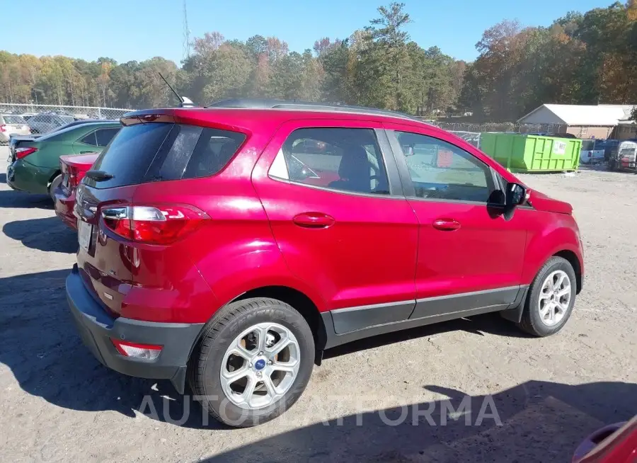 FORD ECOSPORT 2018 vin MAJ3PITE8JC158890 from auto auction Iaai