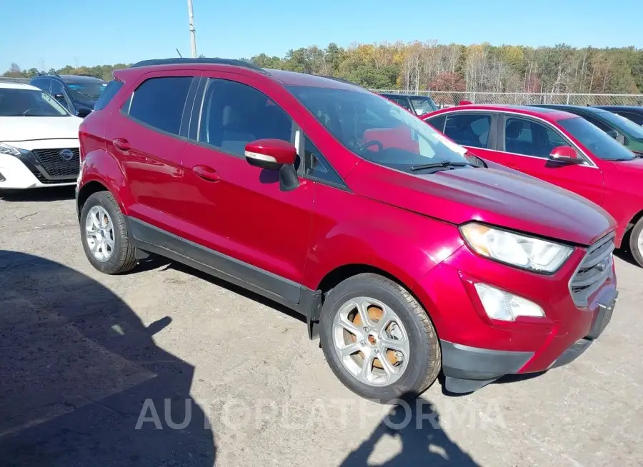 FORD ECOSPORT 2018 vin MAJ3PITE8JC158890 from auto auction Iaai