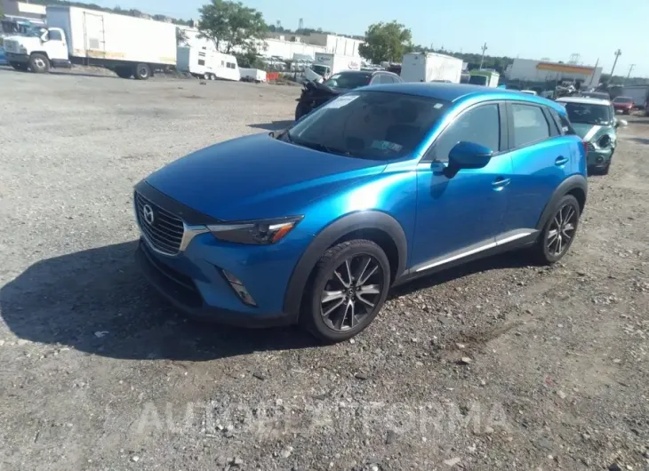 MAZDA CX-3 2017 vin JM1DKFD74H0176292 from auto auction Iaai