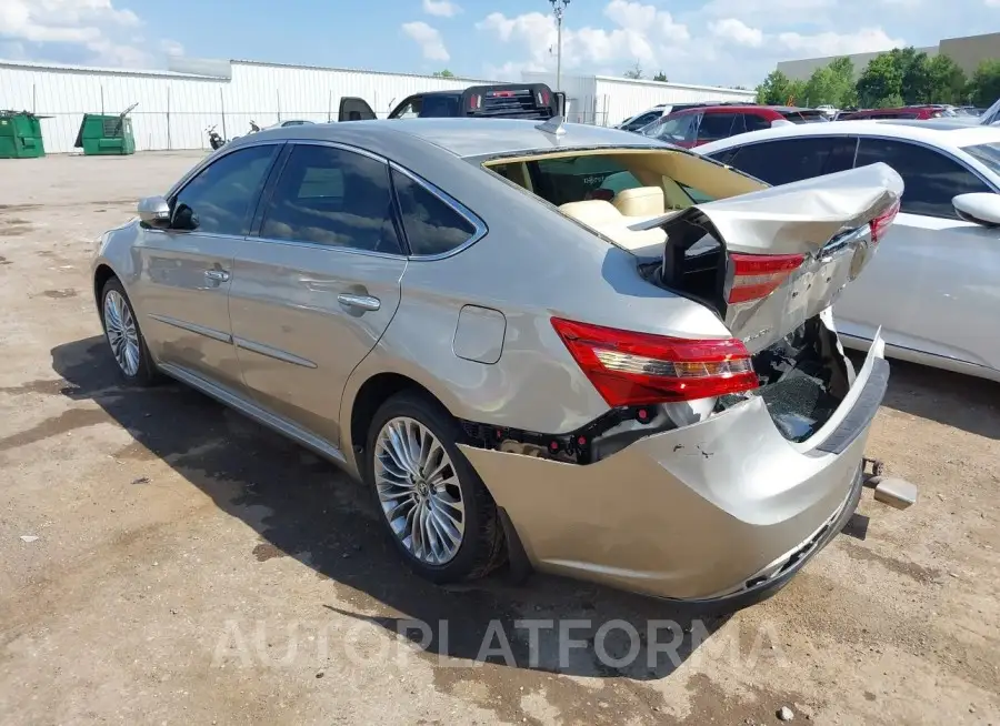 TOYOTA AVALON 2017 vin 4T1BK1EB4HU263885 from auto auction Iaai