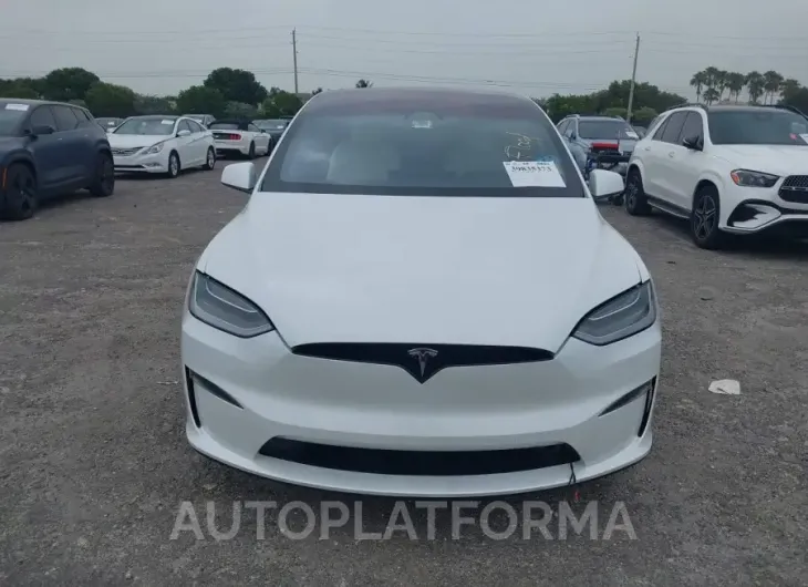 TESLA MODEL X 2022 vin 7SAXCBE50NF357227 from auto auction Iaai