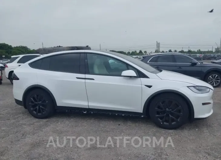 TESLA MODEL X 2022 vin 7SAXCBE50NF357227 from auto auction Iaai