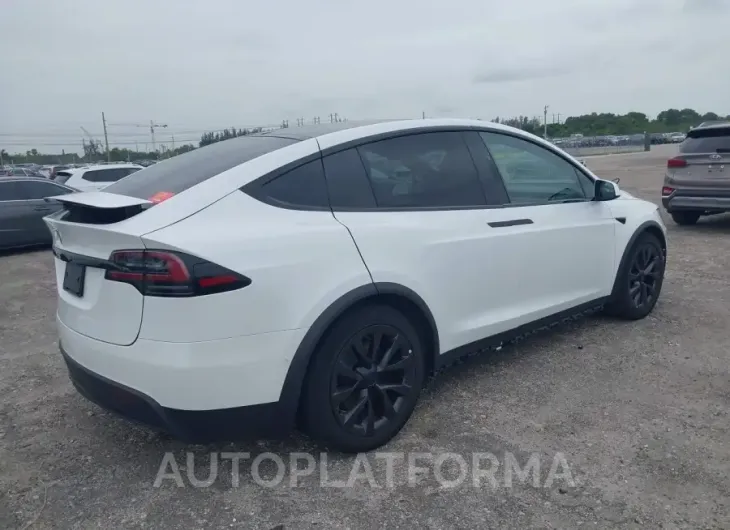 TESLA MODEL X 2022 vin 7SAXCBE50NF357227 from auto auction Iaai