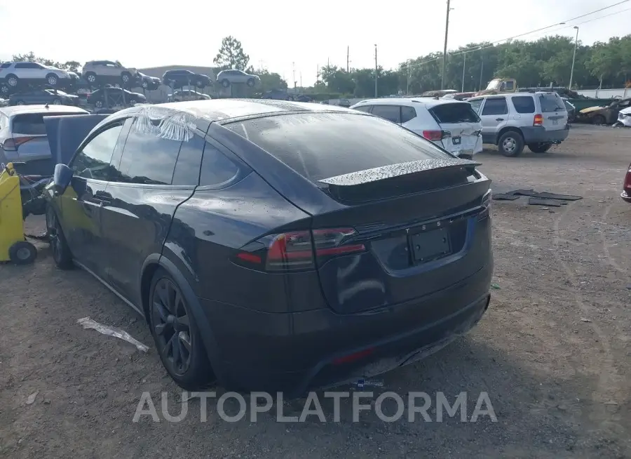 TESLA MODEL X 2024 vin 7SAXCDE51RF441669 from auto auction Iaai