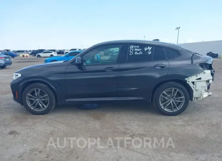 BMW X4 2020 vin 5UX2V1C06L9B77410 from auto auction Iaai