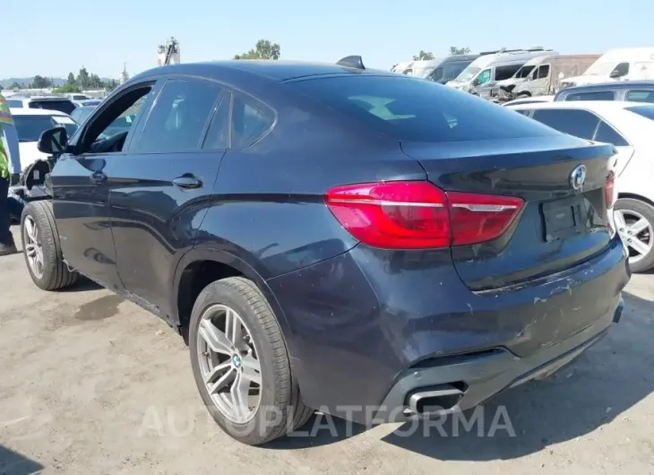 BMW X6 2016 vin 5UXKU0C58G0F92537 from auto auction Iaai