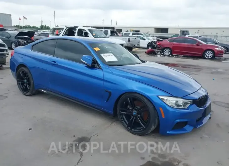 BMW 428I 2015 vin WBA3N3C53FK232156 from auto auction Iaai