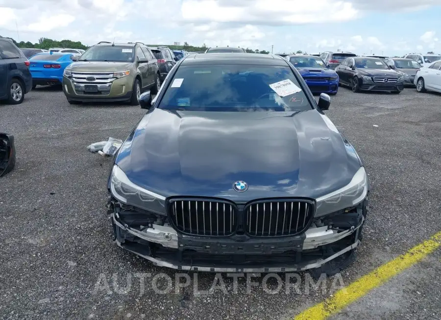 BMW 740I 2016 vin WBA7E2C54GG548178 from auto auction Iaai