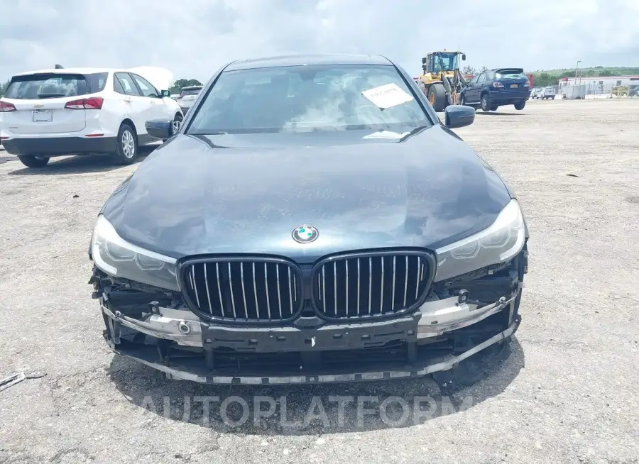 BMW 740I 2016 vin WBA7E2C54GG548178 from auto auction Iaai