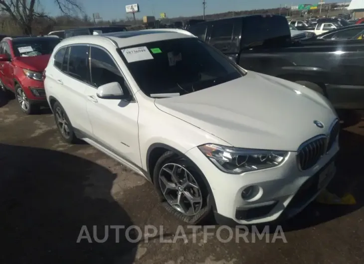 BMW X1 2017 vin WBXHT3C31H5F72684 from auto auction Iaai