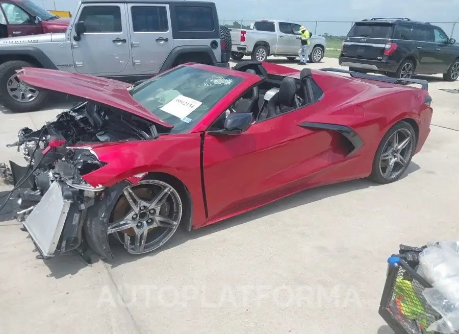 CHEVROLET CORVETTE STINGRAY 2023 vin 1G1YB3D41P5136025 from auto auction Iaai