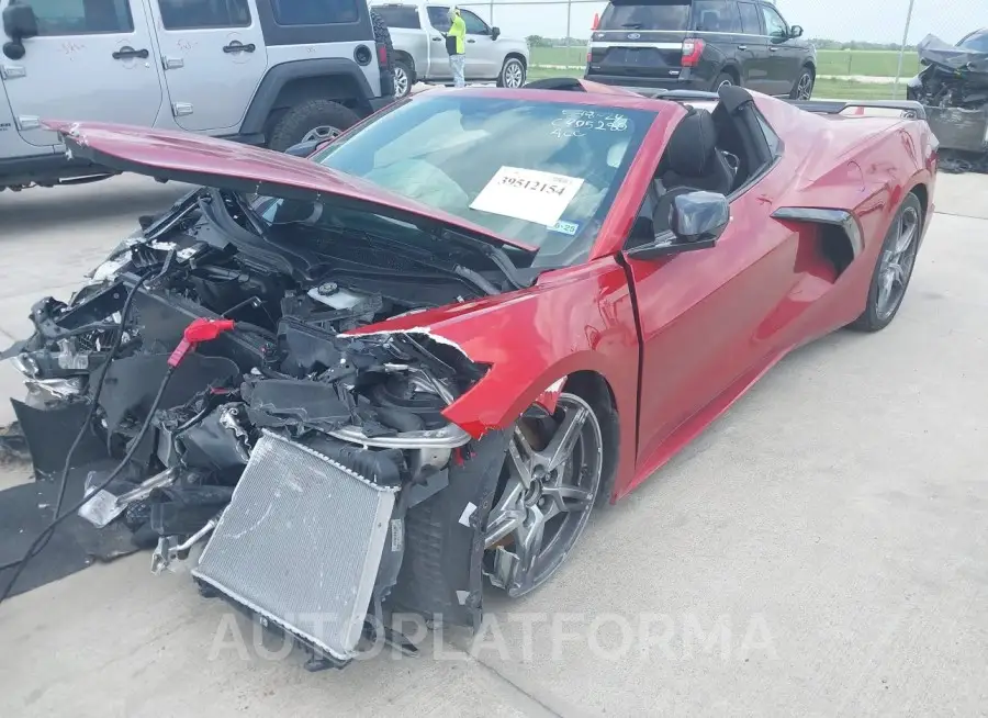 CHEVROLET CORVETTE STINGRAY 2023 vin 1G1YB3D41P5136025 from auto auction Iaai