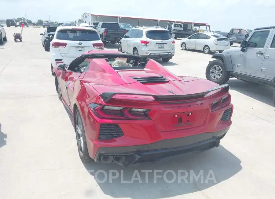 CHEVROLET CORVETTE STINGRAY 2023 vin 1G1YB3D41P5136025 from auto auction Iaai