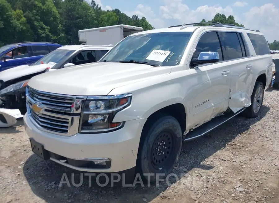 CHEVROLET SUBURBAN 1500 2015 vin 1GNSKKKC4FR710178 from auto auction Iaai