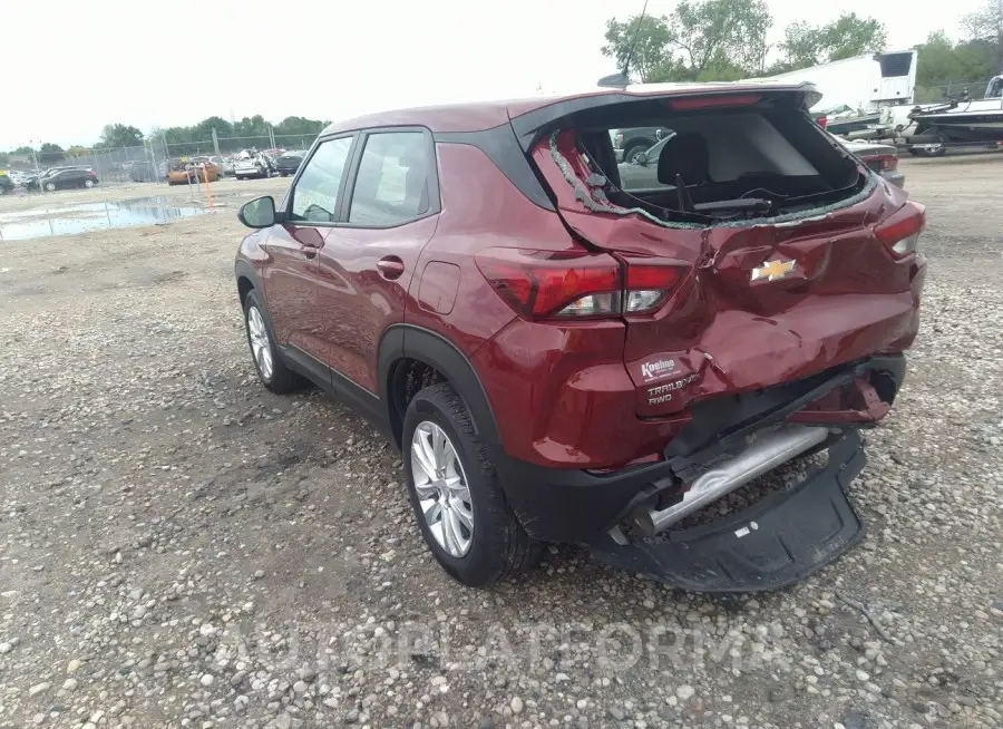 CHEVROLET TRAILBLAZER 2023 vin KL79MNSL6PB125323 from auto auction Iaai