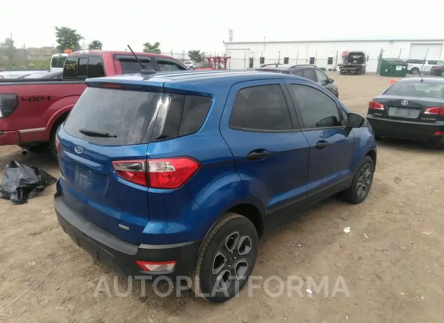 FORD ECOSPORT 2020 vin MAJ3S2FE0LC314732 from auto auction Iaai