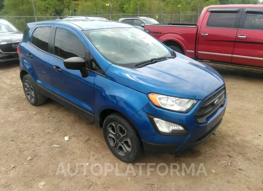 FORD ECOSPORT 2020 vin MAJ3S2FE0LC314732 from auto auction Iaai